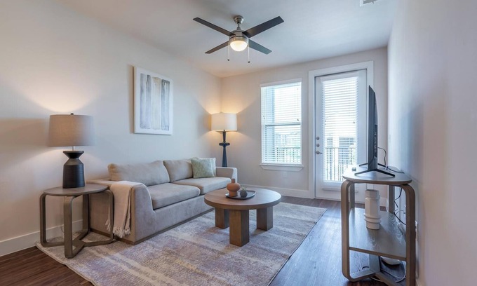 Wetmore Apartment | Landing | Modern 1BD, Yoga Studio, Pool