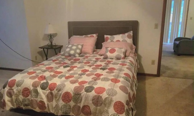 Bismarck Apartment | Large 1 BR Apartment in downtown Bismarck. Beautifully furnished. W/D in unit.