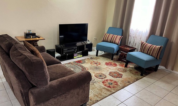 Saint John Parish Apartment | Large 2-bedroom apartment in Saint John's with A/C and close to the city center.