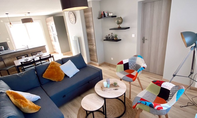 Berck-sur-Mer Apartment | Large and Bright 2 Bedroom Apt 2 Steps From the Beach