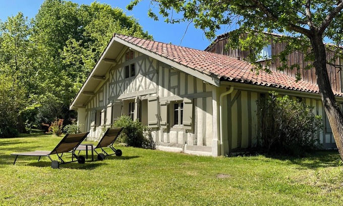 Messanges House | Large * family house in the middle of a huge centennial park near ocean and golf course