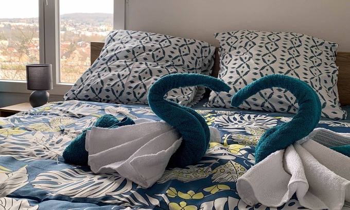 Conflans-Sainte-Honorine Apartment | Large fully equipped studio, independent arrival, 3 people 1 baby aged 0-3 years