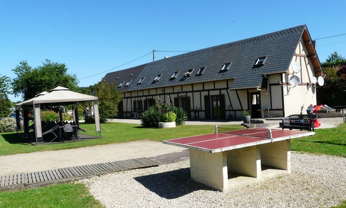 Criquetot-sur-Longueville House | Large luxury Normandy house 4* for 14 people + heated swimming pool