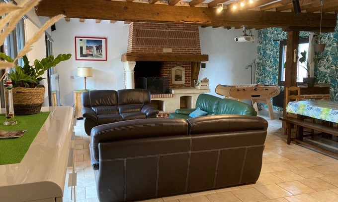 Ganzeville House | Large house for 12 people near ETRETAT, YPORT and FECAMP