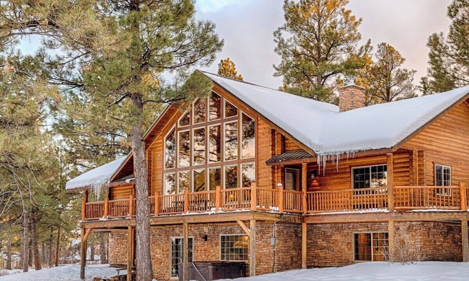 Pagosa Springs Cabin | Large luxury home. Hot Tub, Great Views, Game Room.