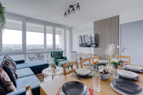 Sevran Apartment | Large-Paris, CDG, Villepinte Expo, Disney, Asterix