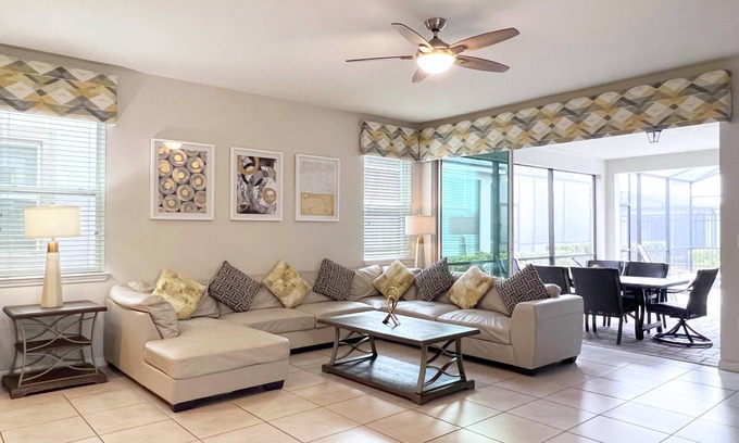 Four Corners Villa | Last Minute Disney! Private Pool, Hot Tub, Game Room & Themed Bedrooms. Book Now! #93405