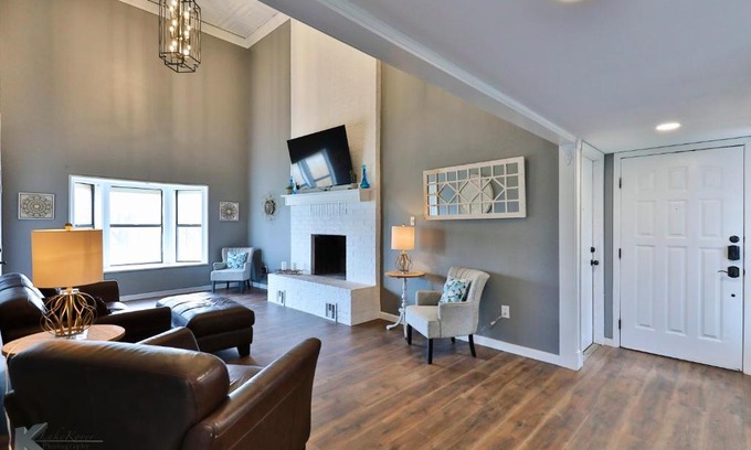 Abilene House | Lazy Boho Resort: Roomy Lux. Home w/Private Pool