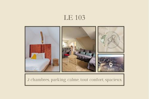 Dijon Apartment | Le 103 avec parking privé