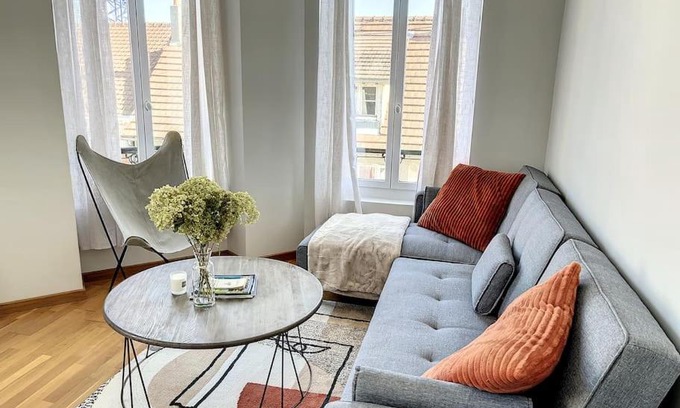 Centre Ville Apartment | Le Agathe - Urbain et Bohème