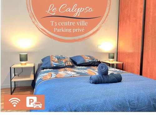 Les 3 Cites Apartment | Le Calypso, superbe T3+Parking proche du centre