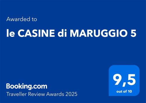 Maruggio Apartment | le CASINE di MARUGGIO 5