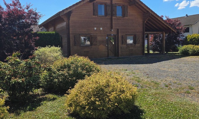 Anould Ski Chalet | Le Chalet d'AxEllie : Comfort & Nature near Gérardmer