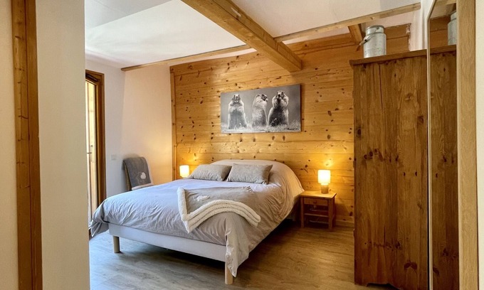 Saint-Jean-dʼAulps Ski Chalet | Le Chalet du Meunier - 10 pers. 5bhp/5Sdb