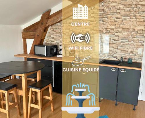 Dax Apartment | Le Chanzy - Fibre - Centre - Netflix