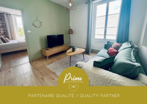Nevers Apartment | "Le Charleville", Superbe appartement, gare de Nevers, service premium by PRIMO C0NCIERGERIE