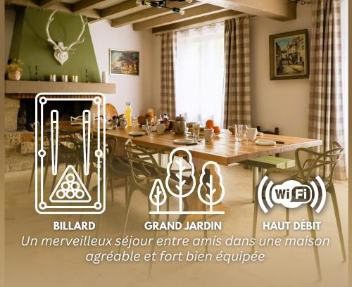 Thoury House | Le Clos André - Climatisation - Jardin - Chambord