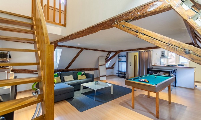Krutenau Apartment | Le Cocon Alsacien - Appt authentique coeur strasbourg