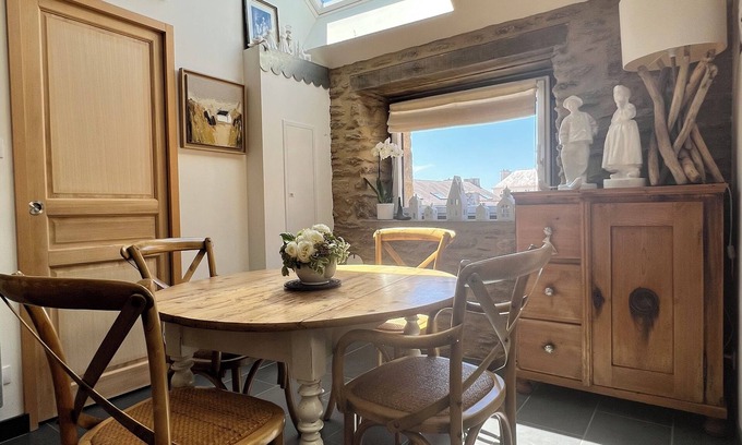 Le Conquet Apartment | Le conquet au coeur des commerces jolie location 4 personnes charges inclus