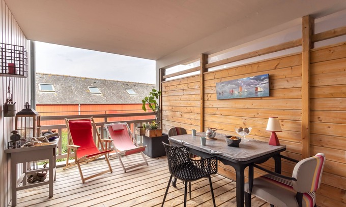 Dinard Apartment | Le Deck'O - Appt dans l'hypercentre de Dinard