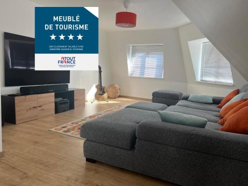 Kable Apartment | LE DONJON Classé 4 étoiles 5 mn du Marche de Noel Appartement 120 m2 5mn Centre Ville Au Calme