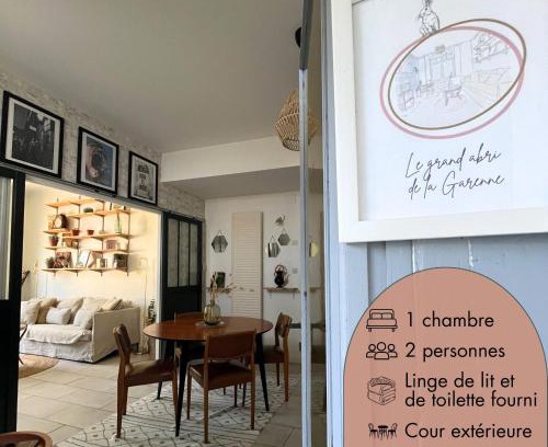Blois Apartment | Le grand abri de la Garenne - Séjour cosy à Blois