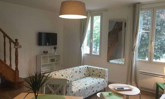 Honfleur Apartment | Le Grand Duplex: 90m2 in the heart of Honfleur, WIFI