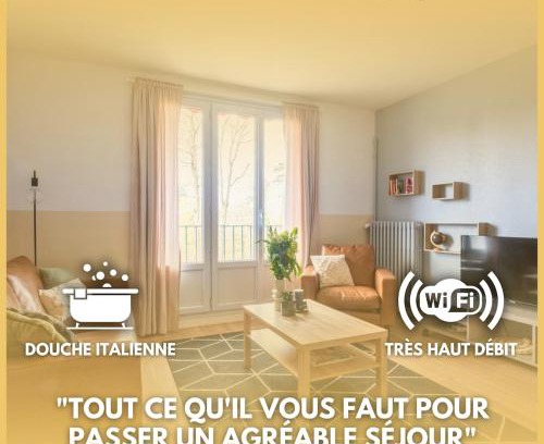 Tours Apartment | Le Grandmont - 100m du parc - au pied de la faculté des sciences