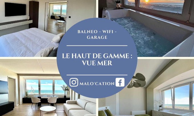 Malo-les-Bains Apartment | Le Haut de Gamme Vue mer - Malo cation
