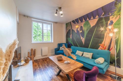 Paray-le-Monial Apartment | Le Jungle - Appt pour 6 avec parking privé