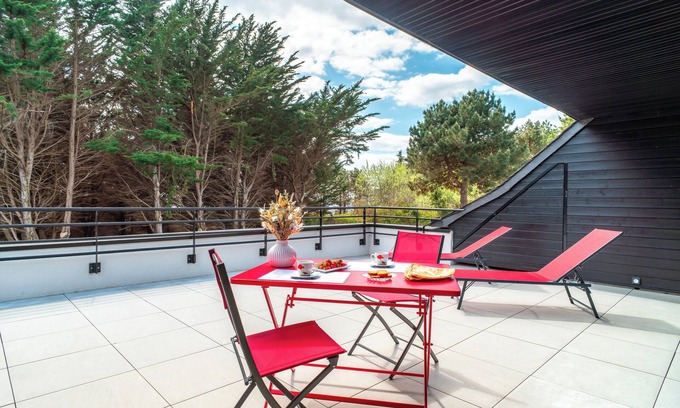 Concarneau Apartment | Le kenlou apartment at cabelou Plage