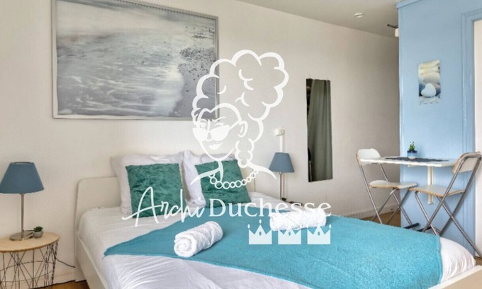 Dieppe Apartment | Le Léon 13, Joli studio avec balcon situé à Dieppe