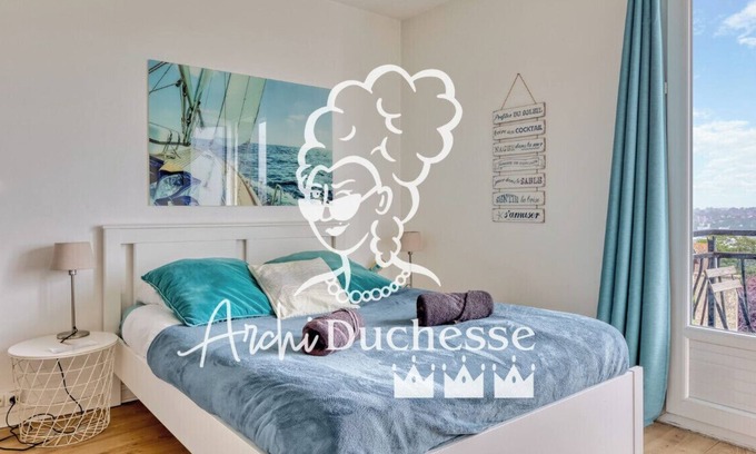 Dieppe Apartment | Le Léon 14, Joli studio avec balcon situé à Dieppe