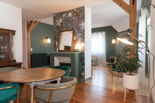 Epernay Apartment | Le Leon Bourgeois 6 personnes hypercentre Epernay