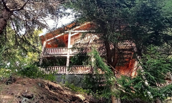 Laveissiere Apartment | Le Lioran Appart Terrasse Dans un Chalet au Rocher du Cerf à 500 m de la Station