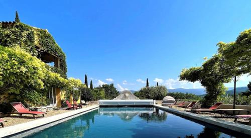 Gargas Villa | Le Mas Jorel Luxury Pool Villa with Mountain View