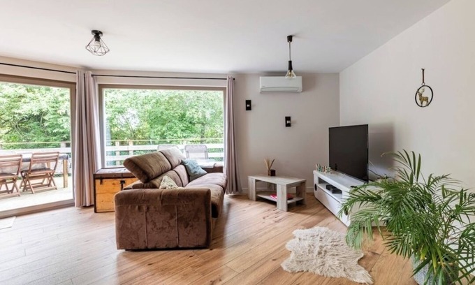 Soultzbach les Bains House | "Le Panoramique" quiet gîte with jacuzzi