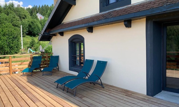 Le Grand Valtin Apartment | Le Perchoir du Grand Valtin - Gîte 5 personnes - Altitude 830