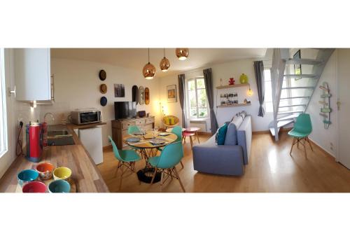 Locquirec Apartment | Le petit duplex du port de Locquirec - 100 m de la plage