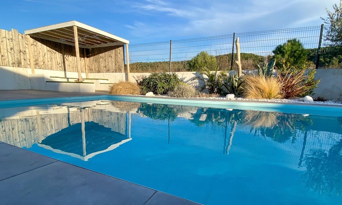 Ornaisons Villa | LE Point BE - Villa Avec Piscine Chauffée Pour 6 Personnes