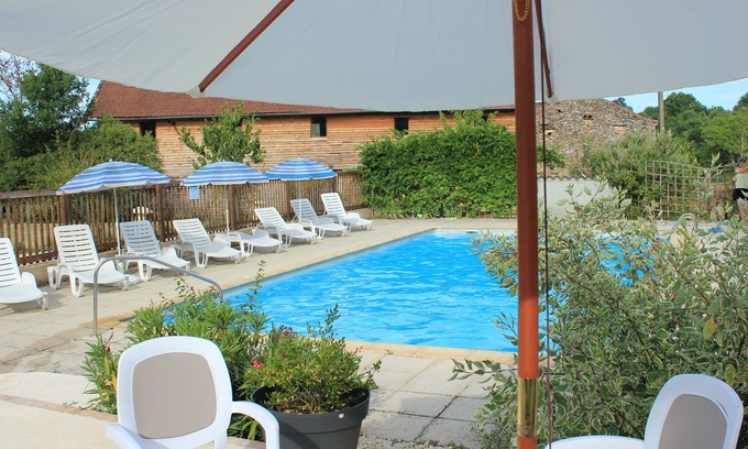 Lacapelle-Biron House | Le Rosier, Gîtes de Peyrounou. Spacious 2 bedroom gîte.