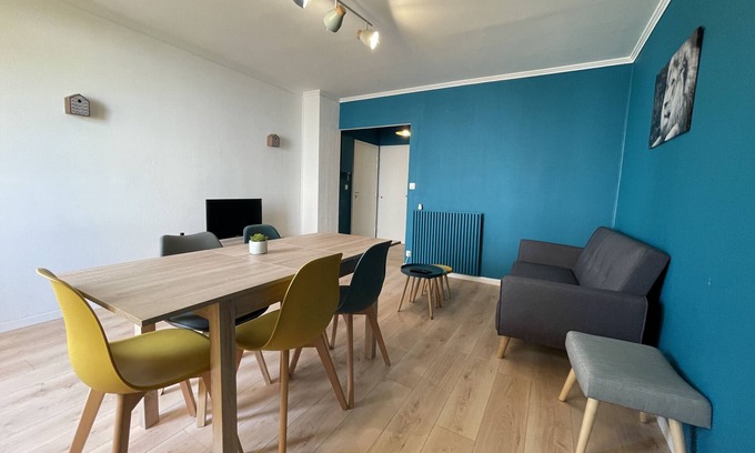 Funay - Bruyeres Apartment | Le Savanah - Spacieux - 6p - Rêve au Mans