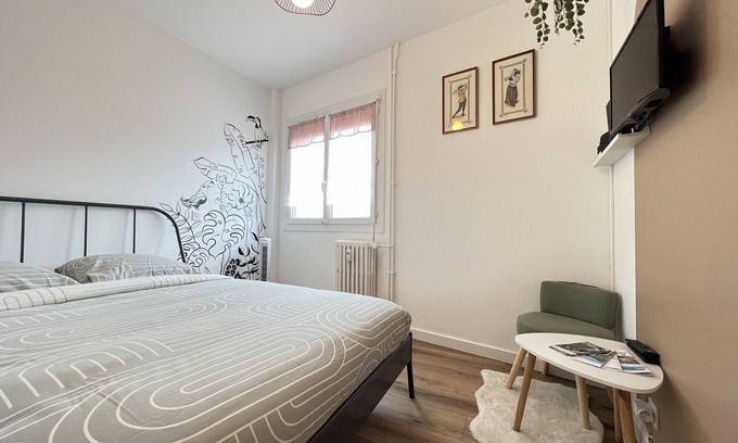 Fontaine-Bayonne-Cartoucherie Apartment | Le Toucan - Nice studio near Tram & Downtown