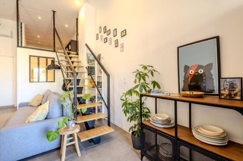 Martigues Apartment | Le Vénitien Loft avec vue sur les voiliers
