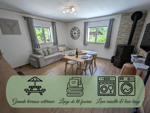Villard-de-Lans Apartment | Le Vercors à vos pieds 6 pers plus grande terrasse