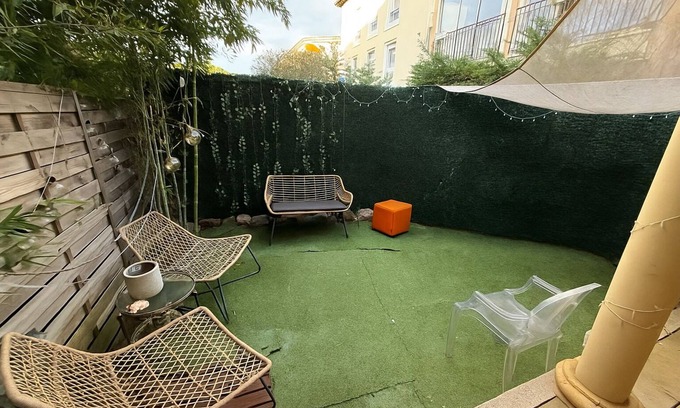 Lattes Apartment | Le Vinci F2 cosy and garden