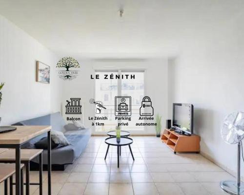 Poteries Apartment | Le Zénith - Parking privé & WIFI - 5 min Zénith de Strasbourg