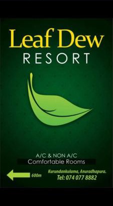 Anuradhapura Hotel | Leaf Dew Resort