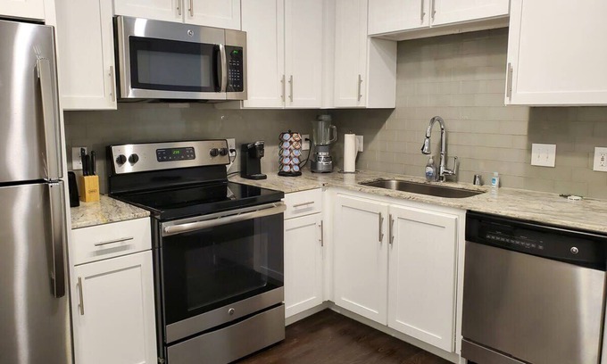 Legacy Park Apartment | LegacyWest|Corporate|Studio|Courtyard View