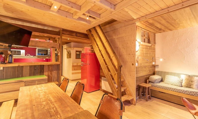 Arc-1800 Apartment | Les Arcs 1800: Large Tournavelles duplex at the foot of the slopes and Golf,